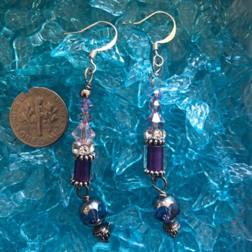 Gorgeous, Unique Handmade Candelabra Earrings